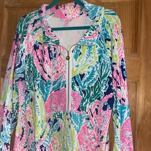 Lilly Pulitzer let’s Cha Cha popover Xl